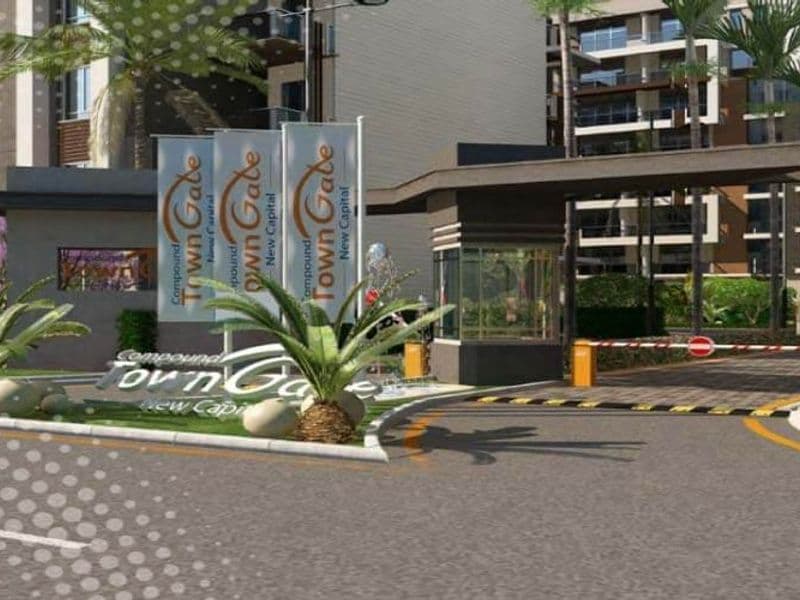 تاون جيت العاصمة الادارية الجديدة Town gate new capital
