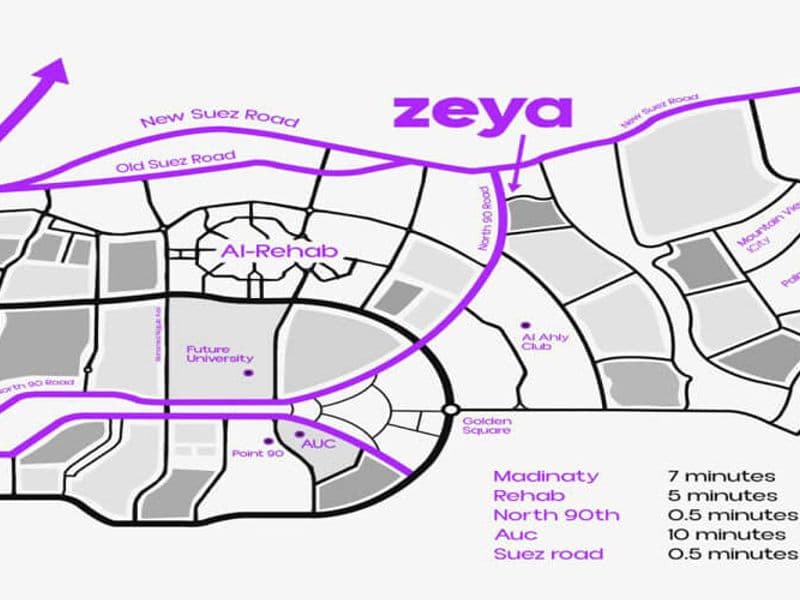 زيا ريزيدنس القاهرة الجديدة Zeya Residence new cairo 2